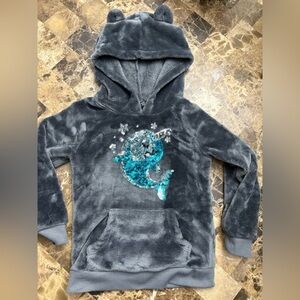 4/30$ George teddy plush hoodies xsmall 4-5 years